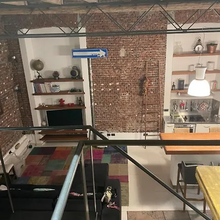 Loft Di Design Nel Cuore Di Apartamento Milán